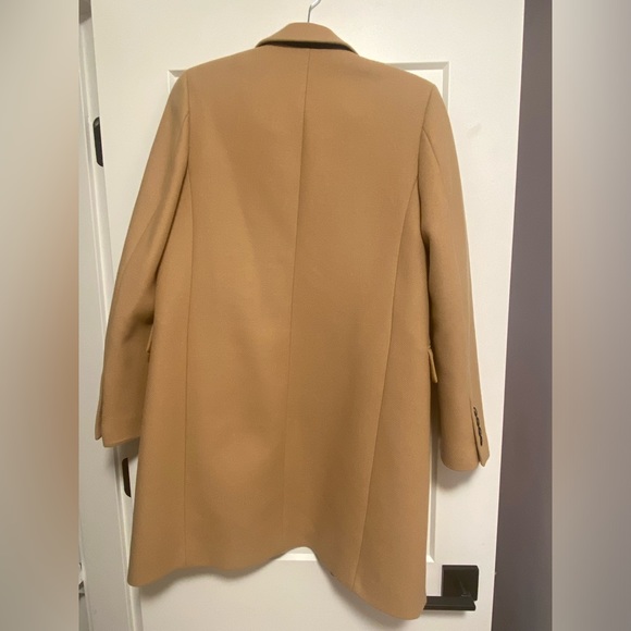 Zara Manteco Wool Menswear Inspired Coat - Picture 4 of 4